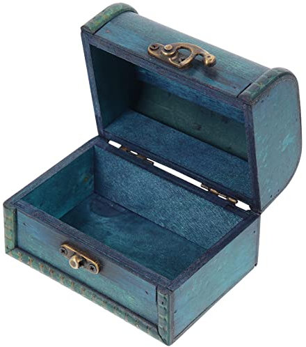 GANAZONO Personalisierter Schmuck Personalisierter Schmuck Vintage- -Box Retro- Schmuck Pralinenschachtel Piraten- Desktop-Behälter für Badezimmer Arbeitsplatte Geburtstag Charmed