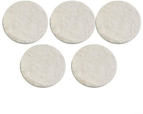 HpLive 5 pezzi di lana di ceramica per camini bioetanolo caminetto, spugna in ceramica per caminetto, per interni in gel di calcio, magnesio, fibra di silicato per camino, biofiro di sicurezza