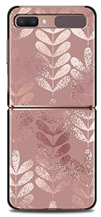 AMNOUR für Zflip4 Handyhülle für Samsung Z Flip3 5G z Flip 3 5G zFlip Handyschale Mobiltelefon Pink Rose Bling, B10, für Samsung Z Flip