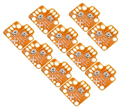 Gamepad Joystick Drift Repair Board, 10Pcs Drift Fix Repair Kit pour PS4 pour PS5 pour 3D Thumb Stick Drift Fix Mod