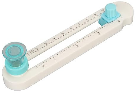 Kreisschneider, tragbarer Rotationskreisschneider Einstellbarer Kreis Papierschneider Einfach zu bedienendes Kreisschneidewerkzeug für Druckpapier, laminiertes Papier