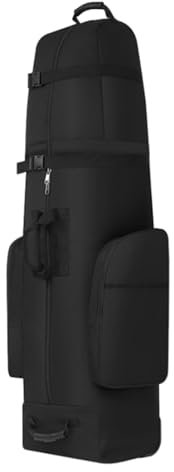 Golf-Reisetaschen mit Rollen,Golf-Reisetaschen - Wasserdichte Golfschläger-Organizer-Tasche | Verschleißfeste Airline-Golftasche mit großem Fassungsvermögen und Reißverschluss und Rollen für Damen und