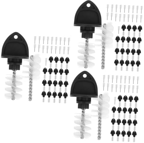 ULTECHNOVO 60pcs Beer Tap Brush Keg Beer Tap Cleaning Brush Home Brew Faucet Accessories Reusable Plug Bar Cleaning Tool