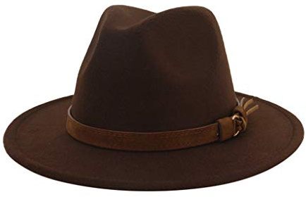 Cocila Hombre Retro Sombrero Ancho Vintage para Hombres y Mujeres con Hebilla de cinturón Ajustable Outbacks Sombreros Regalos Ciclistas Biseras Mujer Verano Bucket Hat Impermeable Mujer