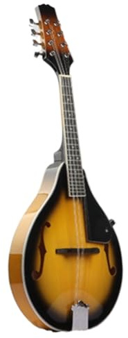 Mandoline Instrument De Musique Mandoline Acoustique Mandoline Électrique 8 Cordes Panneau Brillant En Épicéa(D)