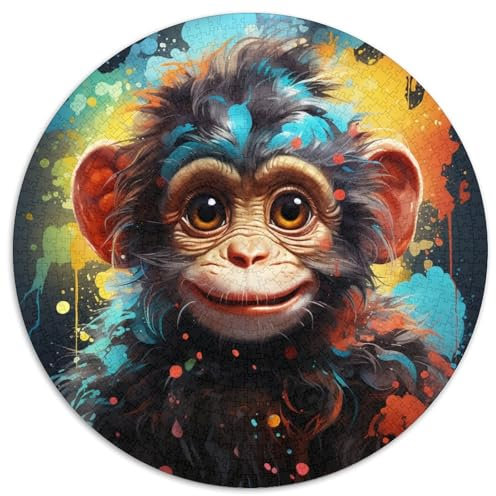 Art Monkey Puzzle, 1000 Teile, Puzzle für Erwachsene, Weihnachten, Halloween, Ostern, Neujahr (67,5x67,5cm)