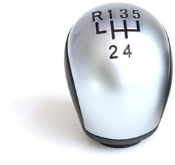 Genérico Perilla de cambio marchas 2403X3, ABS, negra, 6 y 5 velocidades, para CITROEN C5 (2001-2008), piezas coche Manija de la palanca de cambios(5 speed)