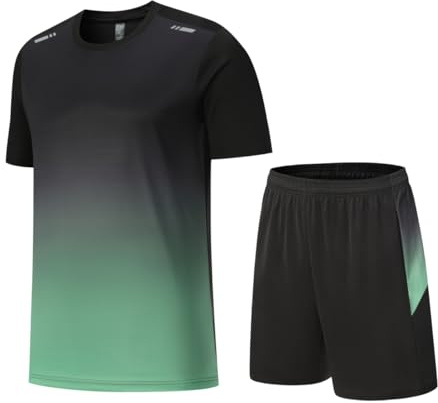 Beuwltpa Trainingsanzug Herren 2 Teiler Sommer Jogginganzug Sportanzug
