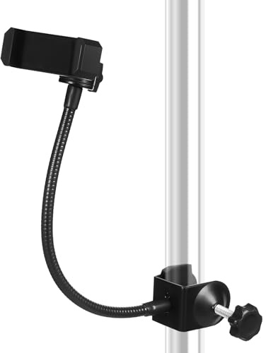 Kichvoe Supporto Design o Metallo in per Telefono Microfono e Regolabile, Versatile la Adatto Tablet Registrazione o Film