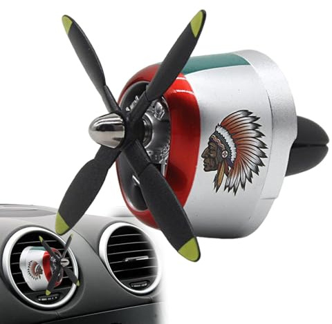 Auto-Lufterfrischer - Rotierendes Propeller-Flugzeug, Universeller Lustiger Flugzeug Geruchsbeseitiger, Auto-Lufterfrischer Für Innenraum, SUV, Limousine, Auto, Roadtrip, Reisen