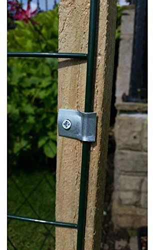 Gro Garden Products Fencing Clips for Metal Mesh Securing Wire Mesh Panels - Temporary Fencing Screws (Pack of 100)