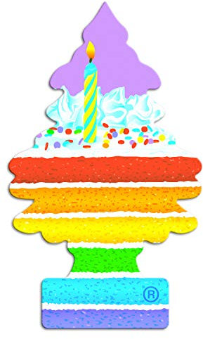 Little Trees Air Freshener Tree MTR0085 Celebrate Fragrance For Car Home Boat Caravan - Single Pack