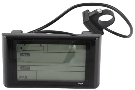 36V 48V LCD Display, S900 Electric LCD Bicycle Display Meter, Waterproof S900 Display Control Panel LCD Display Cycling Computer, for Bicycle Modification