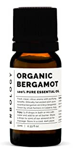 100% Erbology Bio-Reines Bergamottenöl 10ml