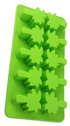 BESTonZON Silikonform Silikonschale Eiswürfel Kuchen Cartoon-backform Schokoladen-backform Porös