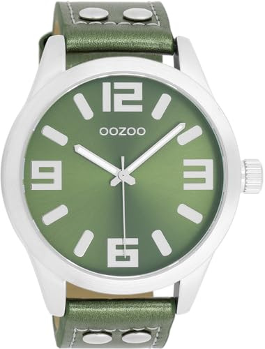Oozoo - Timepieces Damen Uhr | Armbanduhr Damen mit Lederarmband | Moderne Uhr für Frauen - Edle Analog Damenuhr