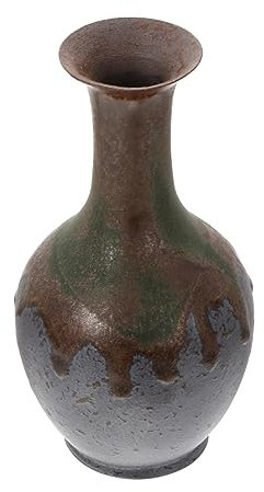 MAGICLULU Retro-blumenvase aus Keramik Zarte Tischvase Vintage-blumenvase für Einzelne Blumen Handgefertigte Keramikvase