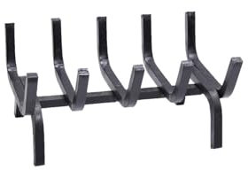 FERMEG Brucialegna in ferro Mod. Atrani 30x20x15h - per stufa, camino, riscaldamento dell'ambiente