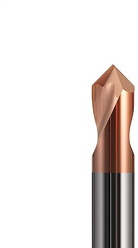 Punte for trapano smusso svasatore svasatore in metallo duro a 90 gradi Punta for foro for foro for posizione centrale 1 pezzo(Carbide HRC55,5mm)