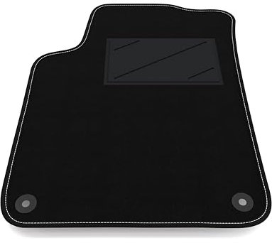 Automatte nur auf der Fahrerseite, 1 Stück, kompatibel mit Citroen C3 2009-2013 | 1 maßgeschneiderter Teppich