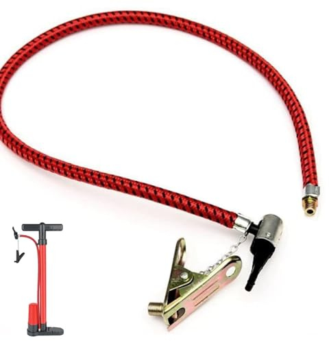 Peenbbop 1 Pc Bicycle Air Pump Inflator Extension Hose
