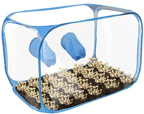 Grand Kit de culture de champignons, boîte de culture de champignons, tente portative pour culture de champignons, stations de propagation avec hotte aspirante, sacs de culture champignons,