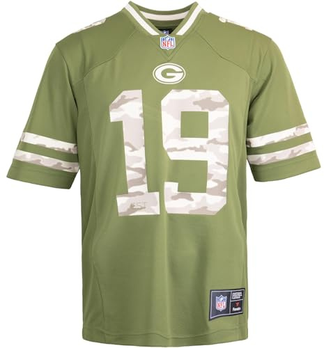 Fanatics NFL Team Camo Jersey Trikot (DE/NL/SE/PL, Alphanumerisch, XL, Regular, Regular, Green Bay Packers)