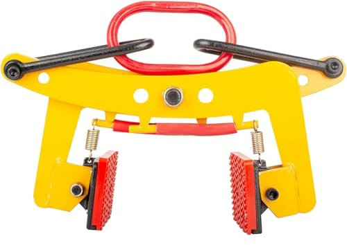 Abrazadera de elevación de losa de granito resistente, herramienta de transporte de piedra ajustable para un transporte seguro y manejo de losas de piedra grandes