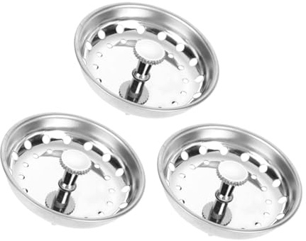 Uonlytech 3pièces Bouchons Pour Éviers Salle De Bain Bouchon De Drain De Cuisine De Vidange De Salle De Bain