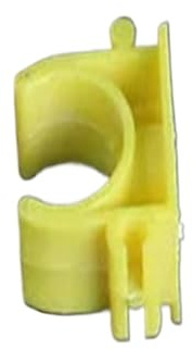 Abrazadera para tubería de PVC, Paquete de 10 abrazaderas for tubos PVC 16 a 32 mm (multicolor, azul)(20mm yellow)