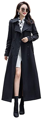 ebossy Women's Women Duster Trench Dress Coat Maxi Coat (pack of 1)