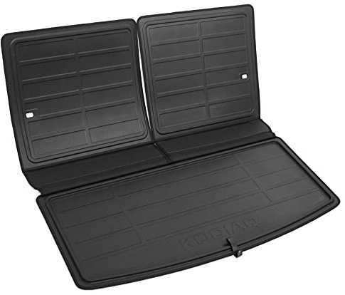 Skoda 565061210A Kofferraumbelag faltbar Wendematte, nur für 7-Sitzer, mit Kodiaq Schriftzug