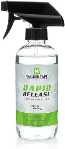 Adhesive Remover Walker Tape Rapid Release Rapidly removes wig glue & tape residue. The fastest cutting solution Walkers tape have created yet. Quicker than C22 & Lace Release