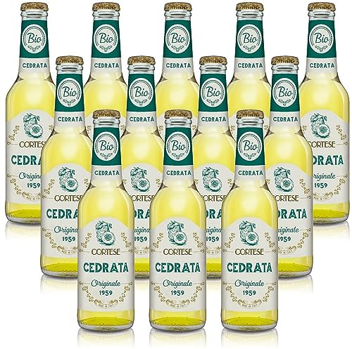 Cedrata - Bebida sin alcohol cortés para 12 botellas de 27,5 cl original 1959