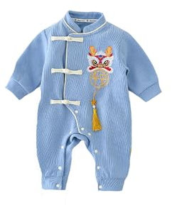 Baby Strampler Strampelsack Reissverschluss Mädchen Overall Frühling Junge Neugeborenen Set Babybody Neugeborene Kleidung Jumpsuit Kinder Schlafanzug Mit Gurt Erstausstattung O(Light Blue, 6-12Months)