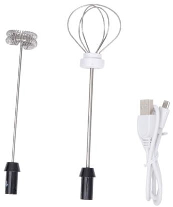MAGICLULU Batidor De Huevos Eléctrico De Mano Batidora De Varillas Manual Mini Diseño Accesorio De Cocina