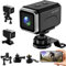 Pudet Luo Action Cam, 4K WiFi & 140° Wide Angle Action Camera, 4K Stabilization, 8 Hour Battery and DV Mode Motorcycle Action Cam for Sports and Adventures