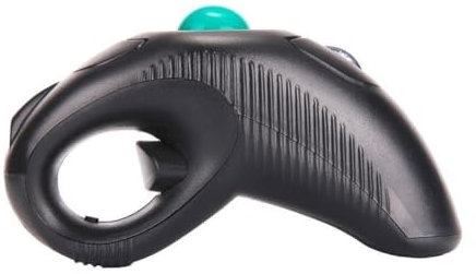 UKCOCO 2.4g Ratón Portátil Trackball Diseño Ergonómico USB Alcance Sin Software
