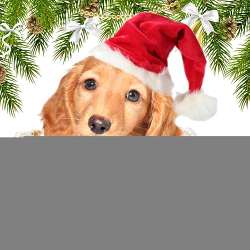 Jul hundhalsdukar, hundhalsdukar jul –, justerbara jul-hundhaklappar, hundbandanas, söt, andningsbar husdjurshalsduk av spets, vändbart husdjurstillbehör f