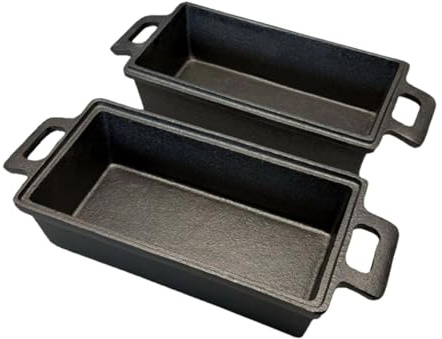Hkfgdjdl Molde para pan, hierro fundido con tapa, estilo europeo, para hornear masa madre casera, práctico utensilios de cocina