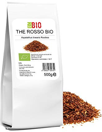 Tè rosso Rooibos Bio 500 g - Senza Teina 100% Naturale e Vegan LaborBio
