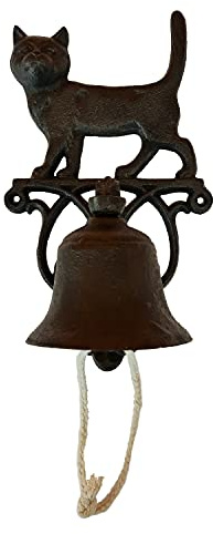 Katze Türglocke aus Gusseisen