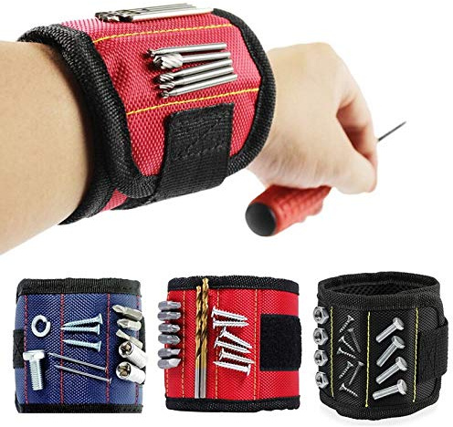 Magnetische Manschette für den Arm Bunt Magnet Armband Halter Magnetband