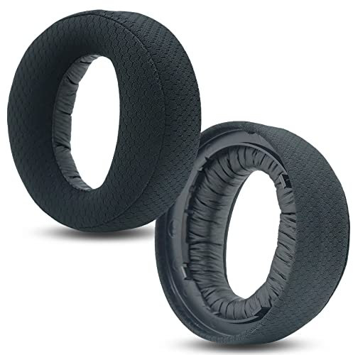 PS5 Ersatz-Ohrpolster Kompatibel mit Sony PS5 Playstation 5 Pulse 3D Wireless Kopfhörern Robuste Ohrpolster aus atmungsaktivem Stoff