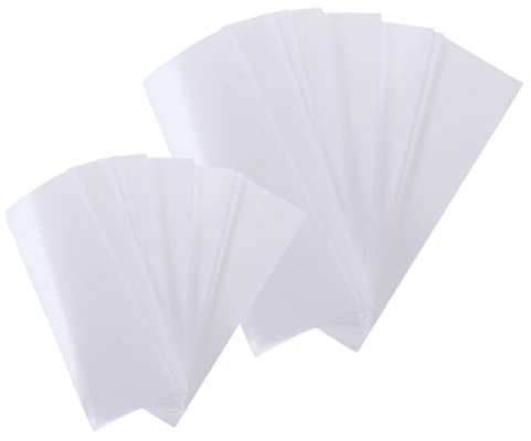 Gogogmee 400stücke Vliesstreifen Für Haarentfernung Wachsstreifen Für Gesicht Und Körper Für Sanfte Enthaarung Kleine Pro Packung