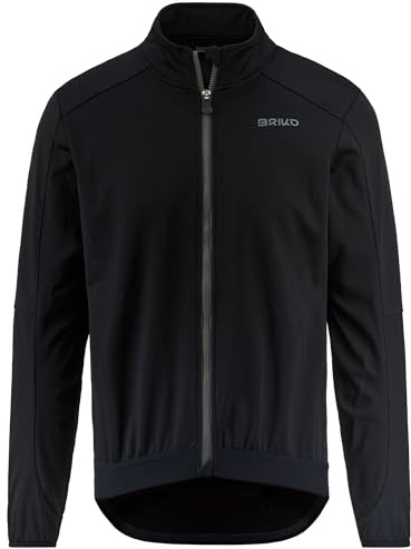 Briko OverWinter Jacket, Black-Grey Metal, S Unisex-Adulto