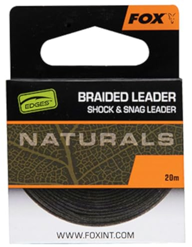 Fox Naturals Braided Leader - 20m Vorfachschnur
