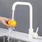 ONECE Rubinetto Cucina Beige Bianco, Miscelatore Monocomando con Beccuccio Girevole a 360°, Rubinetti per Lavello in Acciaio Inox 304, Acqua Fredda e Calda, Aeratore Rimovibile