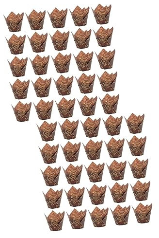 Custodie per cupcake di Natale, tazze da forno, 3 set 200 pezzi vassoio for torte pirottini for cupcake pirottini for torte tulipano pirottini for muffin pirottini for cupcake pirottini for cupcake pi