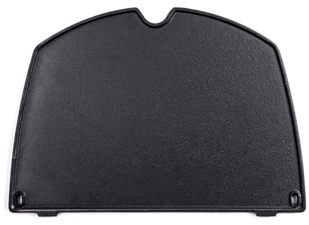 6558 Gusseisen Grillplatte Ersatzteile für Weber Q100 Q120 Q140 Q1000 Q1200 Q1400 Series Gasgrills,32CM Bratpfanne,Grillpfanne Zubehör für Weber Q Gasgrills